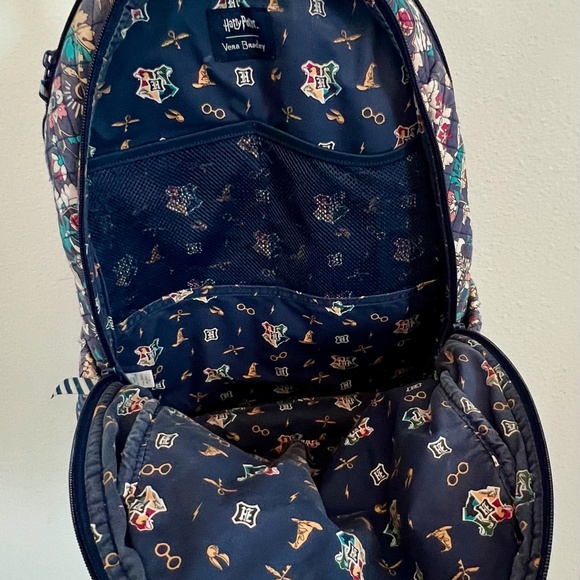 Vera Bradley Harry Potter Home To Hogwarts Campus Large Backpack Book Bag - Picture 2 of 11